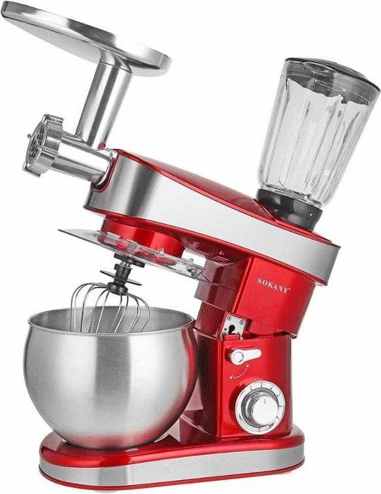 3-i-1 Deluxe Matberedare | Blender | Köttkvarn