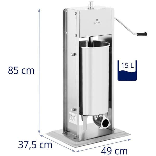 Royal Catering Korvstoppare - Vertikal - 15 L