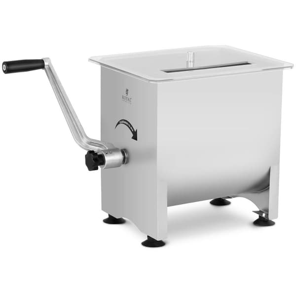 Royal Catering Köttblandare - 16 L - Rostfritt stål - Manuell