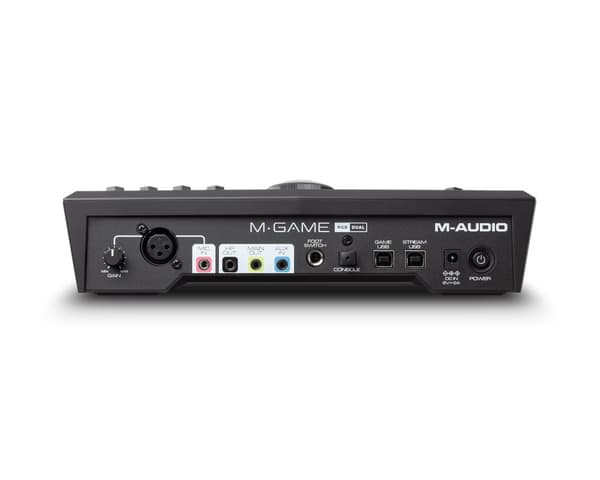 M-Game RGB Dual - Dual USB Audio Interface For Streaming & Content