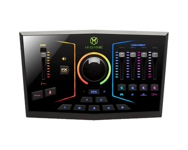 M-Game RGB Dual - Dual USB Audio Interface For Streaming & Content