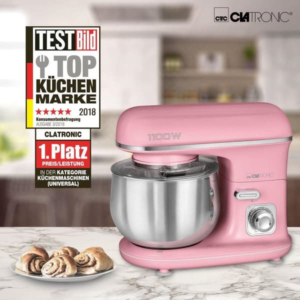 Clatronic KM 3711 matberedare 1100 W 5 L Rosa