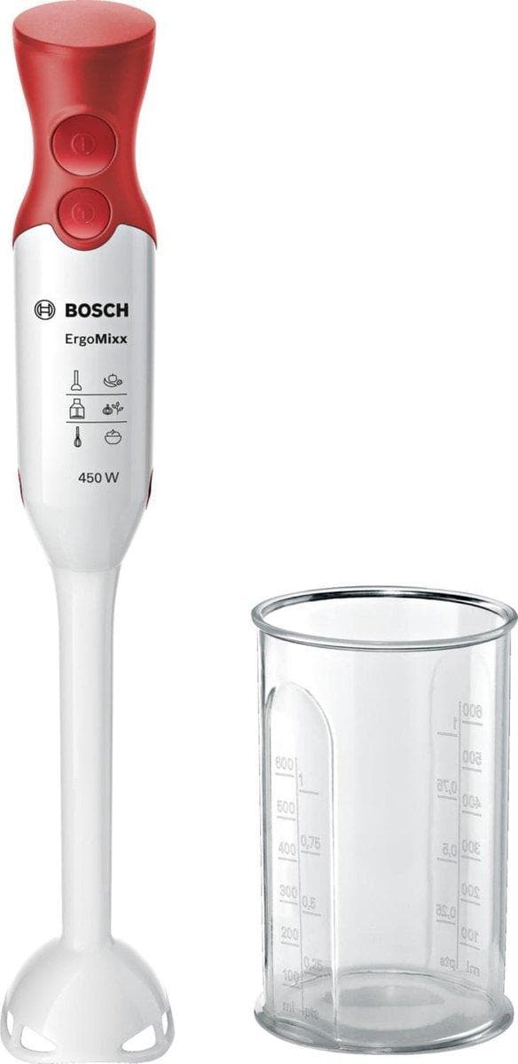 Bosch MSM64010 tehosekoitin Upposekoitin 450 W punainen, valkoinen