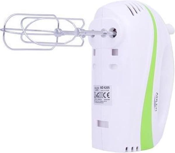 Adler AD 4205G mixer Handmixer 300 W Grön, Vit