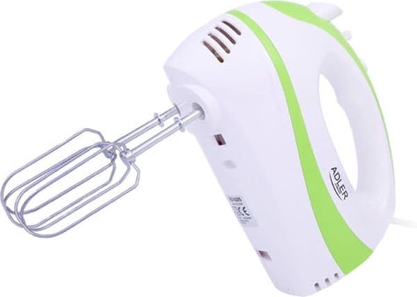 Adler AD 4205G mixer Handmixer 300 W Grön, Vit