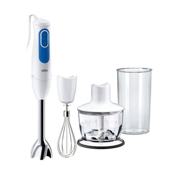 Braun MQ3035WH Multi Quick 3 stavmixer + tillbehör Blå/Vit
