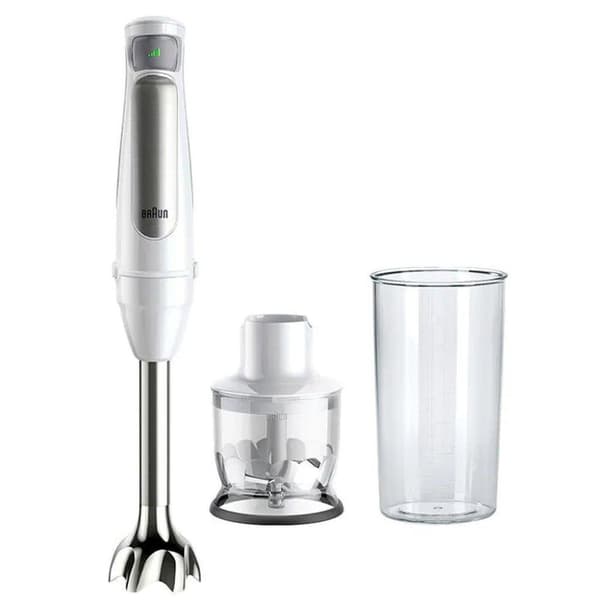 Braun MQ7020 MultiQuick 7 sauvasekoitin Valkoinen/ruostumaton teräs