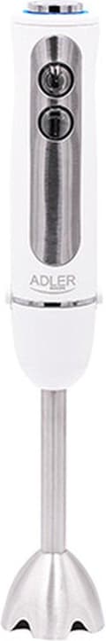 Miniatyrbillede 1 af 9: ADLER AD 4625W Stavblender Rustfrit stål 1500 W Hvid