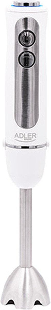 ADLER AD 4625W Stavblender Rustfrit stål 1500 W Hvid
