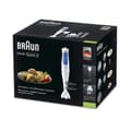 Miniatyrbild 2 av 7: Stavmixer Braun MQ3025 700 W Vit Vit/Blå Blå/Vit 700 W