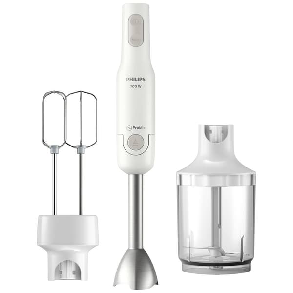 Philips Home HR2546/00 Stavmixer 700 W Turbofunktion, med hackare Vit