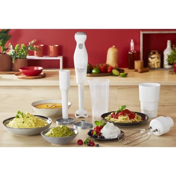 Moulinex ROBOT MARIE 450 W mixerfot + 4 DDG25110 BLENDERFOT TILLBEHÖR