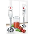 Miniatyrbild 3 av 6: CleverMixx MSM24100 stavmixer - BOSCH - 400W - Avtagbar fot i rostfritt stål - 1 hastighet - Mixerskål - Vit