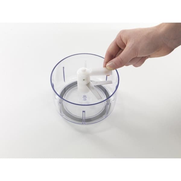 Metaltex Rotomac Revolutionær Grøntsagshakker Hvid/Transparent