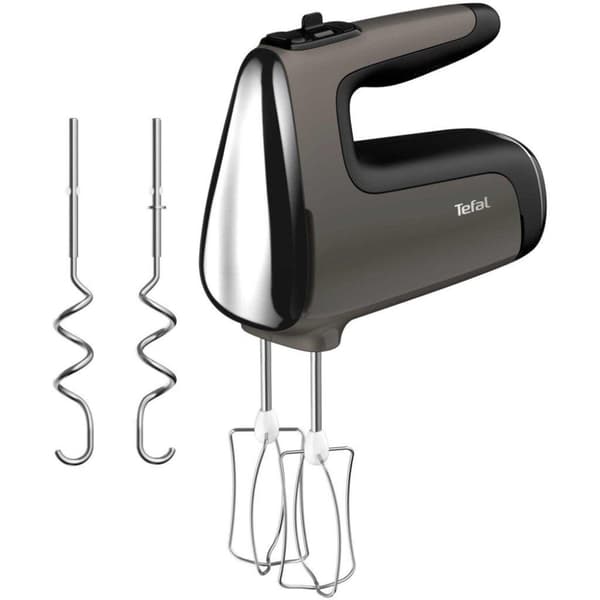 Tefal HT650E Powermix Silence Håndmixer 600W Sort/Sølv