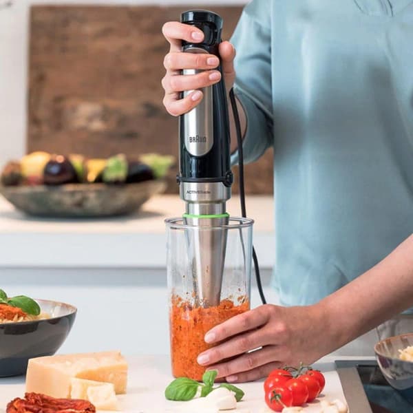 Braun MQ7035XBI MultiQuick 7 Stavblender Sort/rustfrit stål