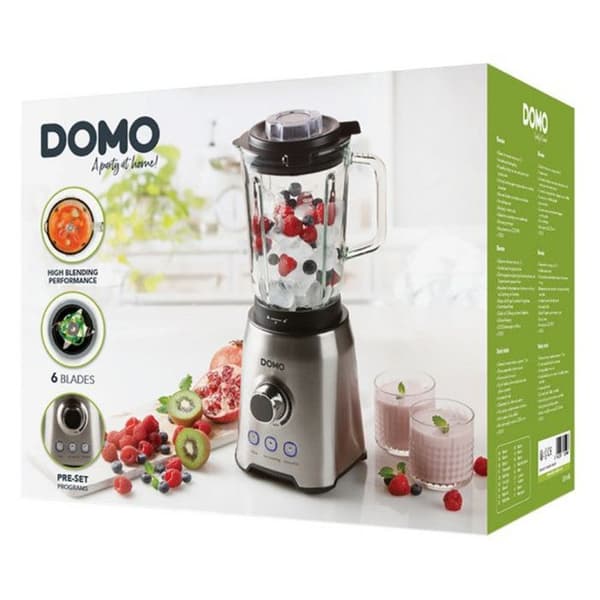 Domo Blender 1,5 l 1000 w inox - do710bl