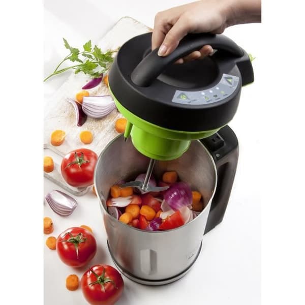 Blender chauffant DOMO - svart - 1,6L - 3 program - 1000 Watt - DO498BL