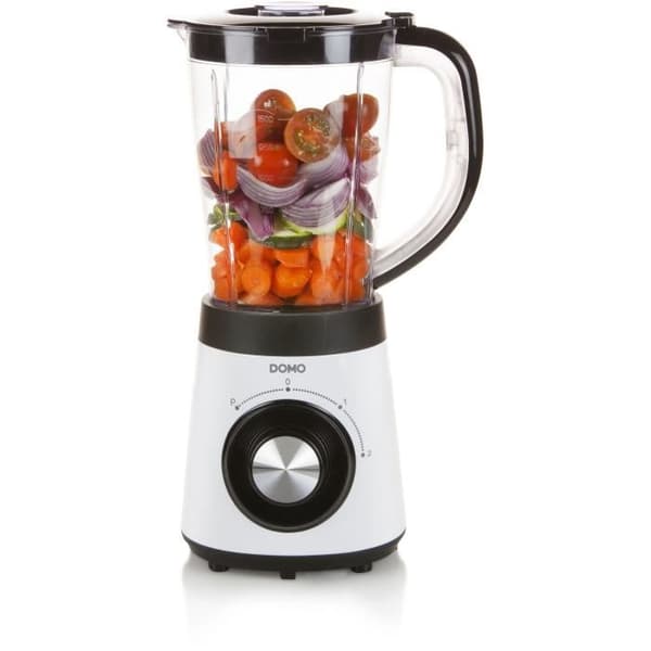Blender - Mixeur - DOMO - DO9203BL - 500 W - Kanna 1,5 L - utan BPA - Grå