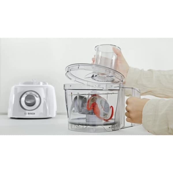Bosch Foodprocessor 800 W, hvid MCM3110W
