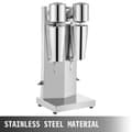 Miniatyrbild 3 av 8: 180W+180W 18000RPM effektiv elektrisk dubbelhuvud milkshakemaskin med 2st 800ml-koppar, 2-hastighetsdesign, lätt att använda