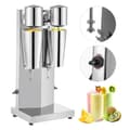 Miniatyrbild 1 av 8: 180W+180W 18000RPM effektiv elektrisk dubbelhuvud milkshakemaskin med 2st 800ml-koppar, 2-hastighetsdesign, lätt att använda