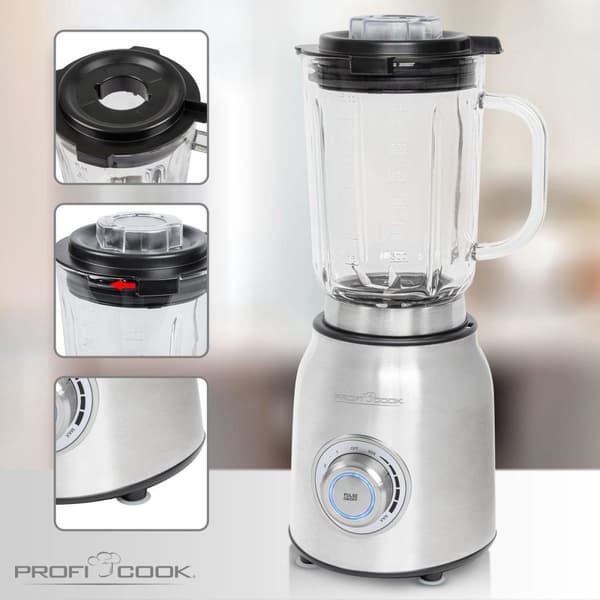 ProfiCook 501207 Sekoitin 1200 W Ruostumaton teräs