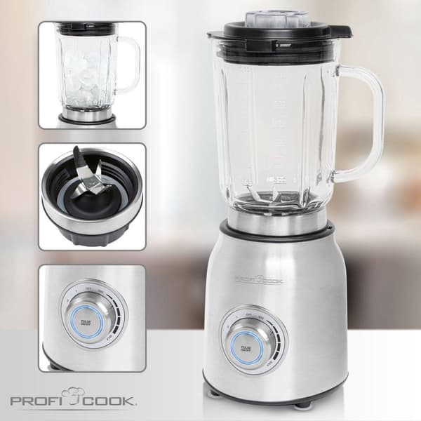 ProfiCook 501207 Sekoitin 1200 W Ruostumaton teräs