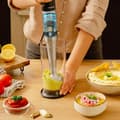 Miniatyrbild 2 av 5: Cecotec 1200 W hand blender, PerreoMove technology that moves the blades up and down to blend more with less effort, 4 titanium-coated blades, extra