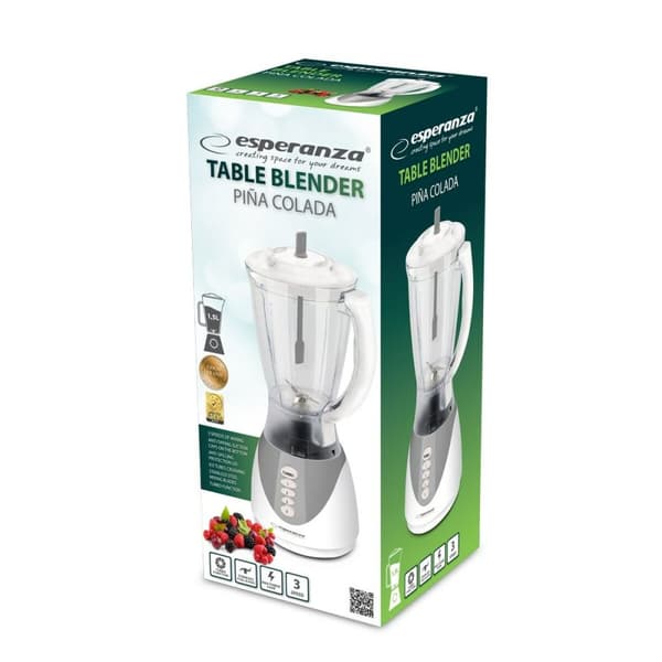 Glasmixer Esperanza EKM023E Grå 350 W 1,5 L