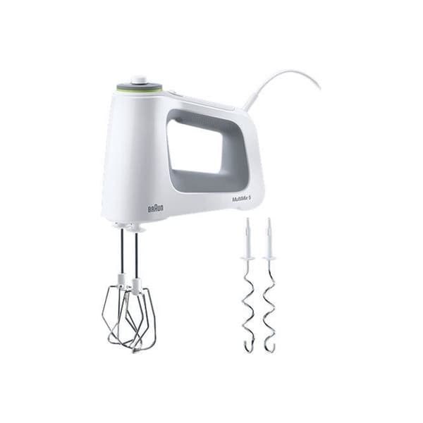 BRAUN MultiMix 5 HM 5100 WH stavmixer - 750W - Vit-grå - 9 förinställningar
