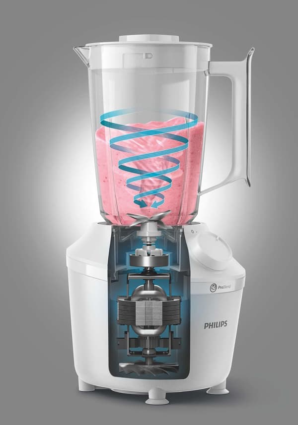 Philips 3000 series HR2041/00 blender 1,9 L Bordblender 450 W Hvid