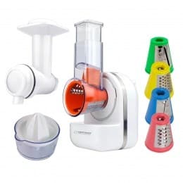 Esperanza EKM027 elektrisk rivejern/spiralizer Plast Hvid