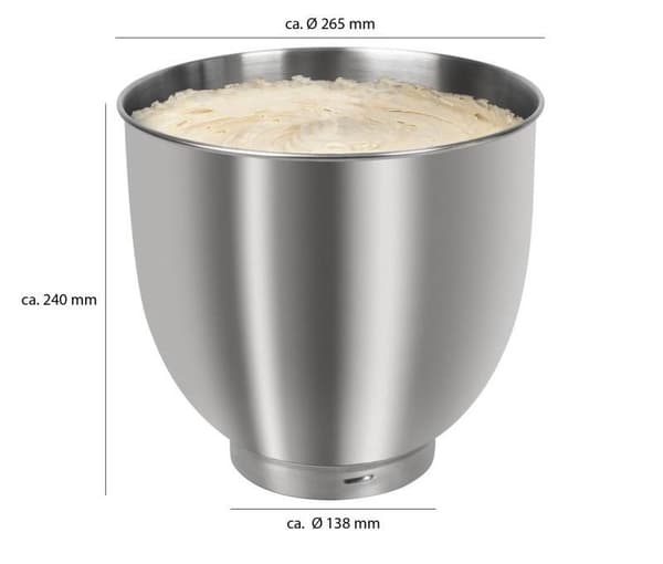 Foodprocessor KM 6036 rød BOMANN