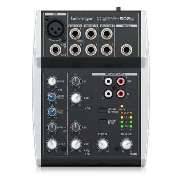 Behringer XENYX 502S - analog ljudmixer