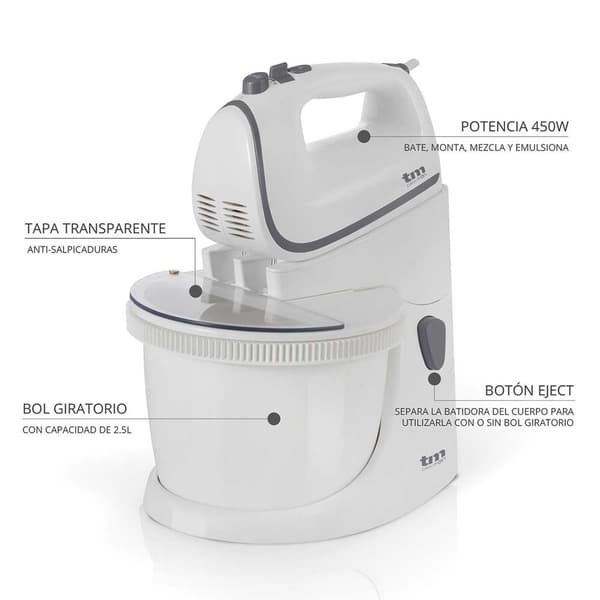 Tm Electron Æltemaskine Tmpba111 400w Søvfarvet One Size / EU Plug