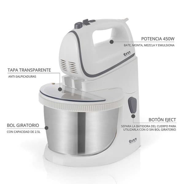 Tm Electron Ruostumaton Vaivaussekoitin Tmpba114 Kirkas One Size / EU Plug