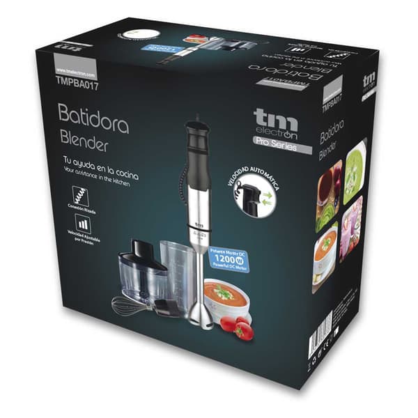 Tm Electron Räcka Blandare Tmpba017 1200w Durchsichtig One Size / EU Plug