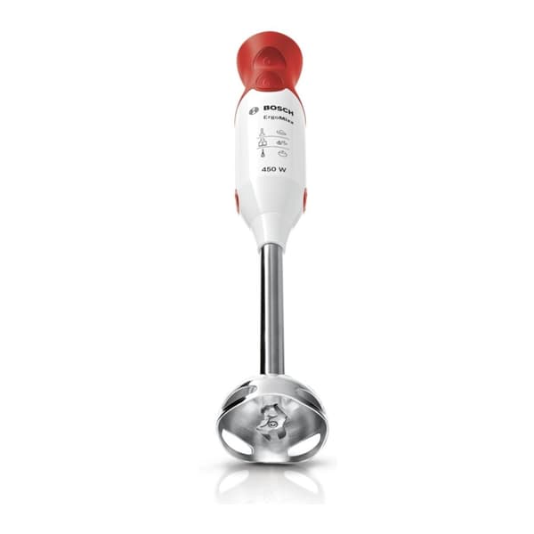 Bosch MSM64110 blender Dykblender 450 W Rød, Hvid