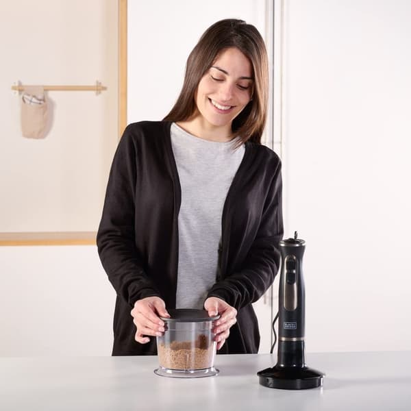 Doppningsmixer Black+Decker BXHBA800E (800W; svart)