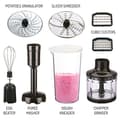 Miniatyrbild 6 av 6: Immersion Blender Set, Multifunktionshackare, Visp, 3 i 1, Camry CR4623 1600W 33950 Rostfritt stål