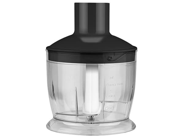 LAFE BRK-003A mixer 0,6 L Immersion mixer Svart,Silver,Transparent 800 W
