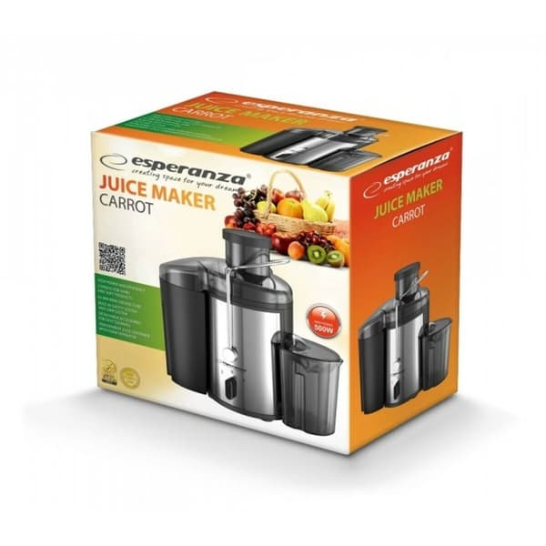 Sähkömehustin Esperanza EKJ002 Musta 500 W