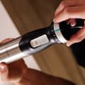 Miniatyrbild 2 av 5: Cecotec 2300-W hand blender, CrossBlades technology with 4 blades coated with black titanium, XL arm, splashproof blade protection and speed knob wit