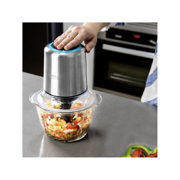 Cecotec Compact electric grinder/mincer made of steel and with titanium-coated blades.