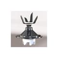 Miniatyrbild 2 av 5: Cecotec 1800-W jug blender made of stainless steel with 6 blades coated with black titanium and 1.5 litre capacity glass jug. It includes 5 speed set