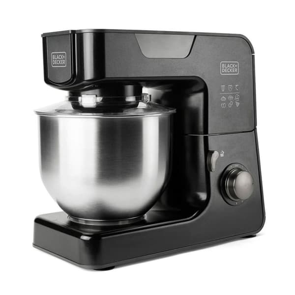 Foodprocessor Black & Decker ES9130060B Sort Sølvfarvet 1000 W 5,2 L
