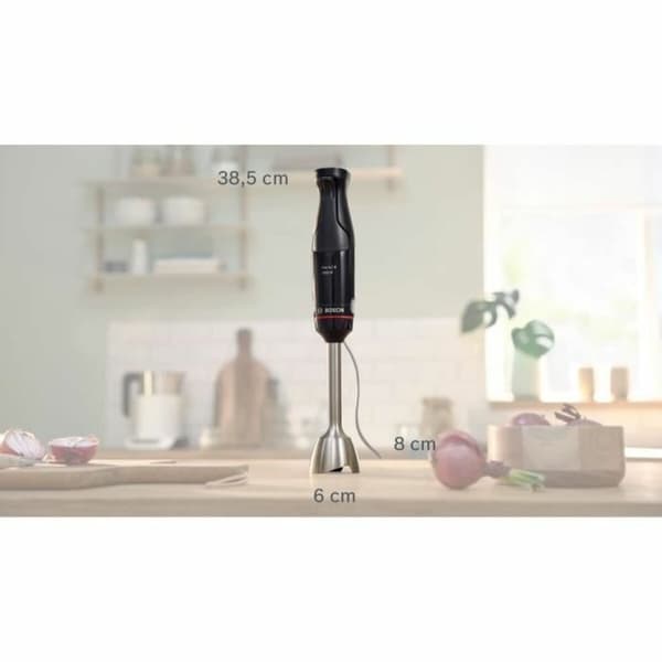 Håndblender BOSCH MSM4B620 Sort Sølvfarvet 1000 W