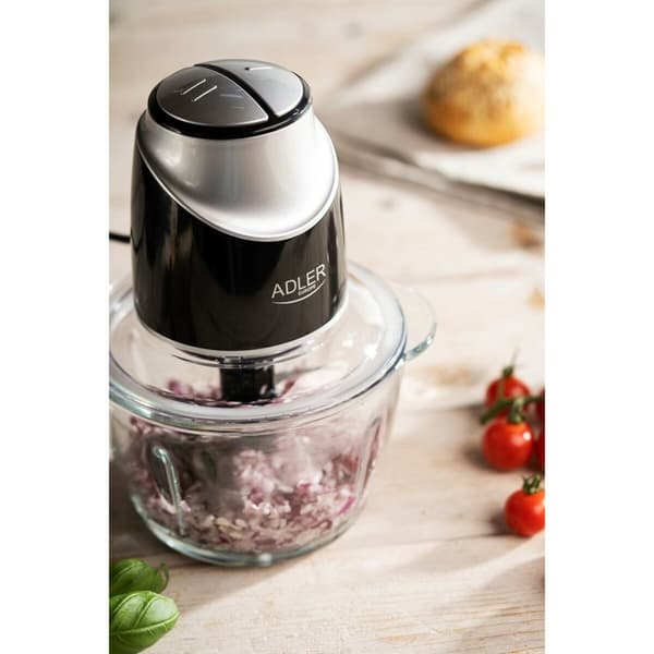 Glasmixer Adler AD 4082 Svart Grå Transparent 300 W 1,2 L