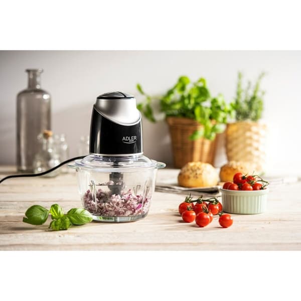 Glasmixer Adler AD 4082 Svart Grå Transparent 300 W 1,2 L